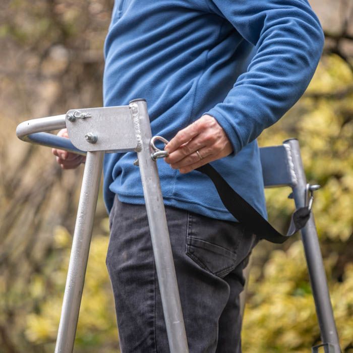 Henchman HiStep Hedge Cutting Platforms Safe hedge trimming