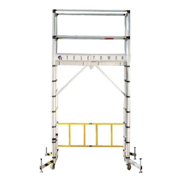 Zarges Aluminium Mobile Telescopic Scaffold Tower.