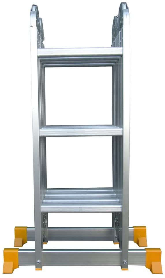Abbey Aluminium Multi-Purpose Ladder 3.4m with New Safety Platform MPL34 
