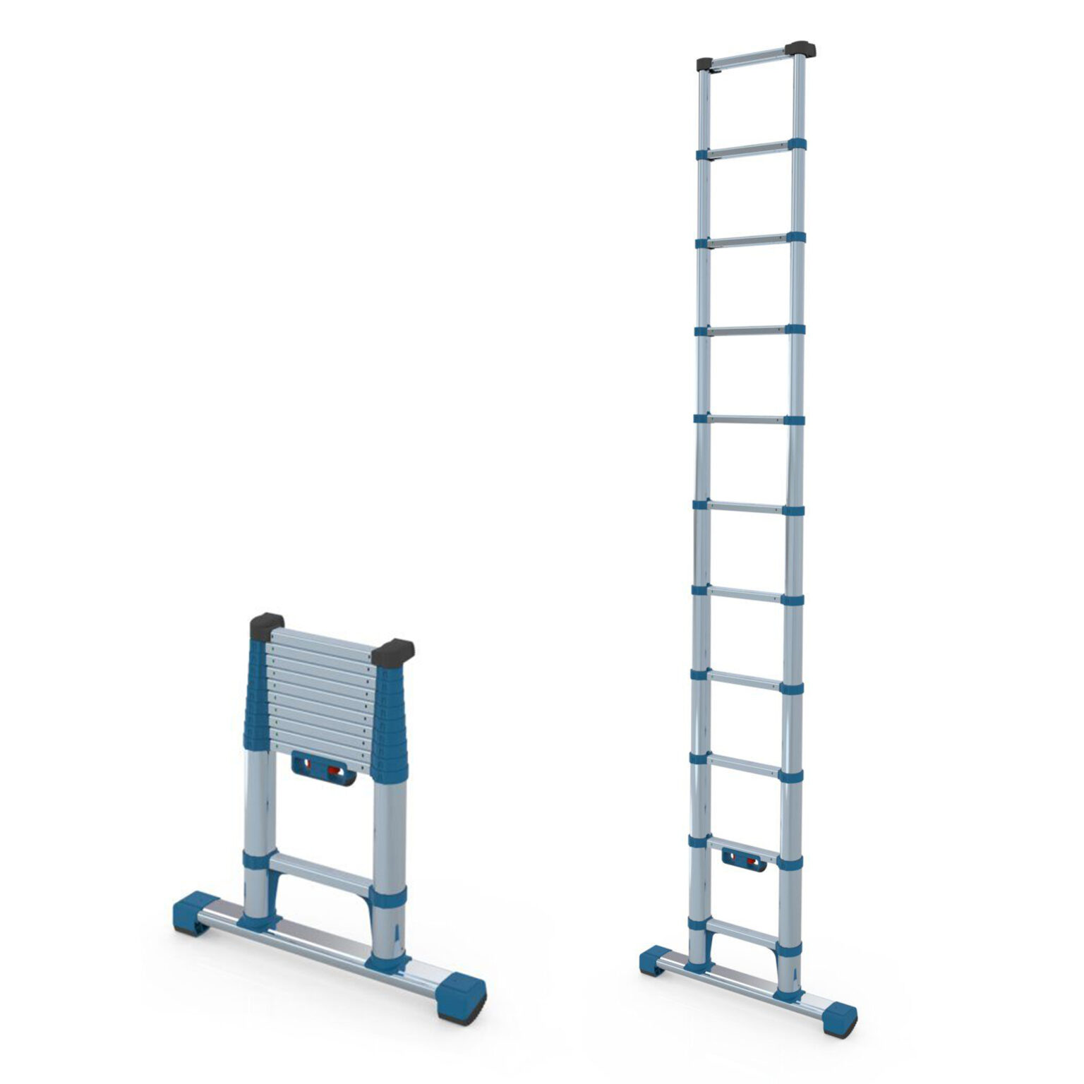 Zarges Compactstep L Telescopic 3.2m Ladder Ladders4Sale