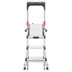Hailo-TL100-TopLine-Telescopic-Stepladder-closed