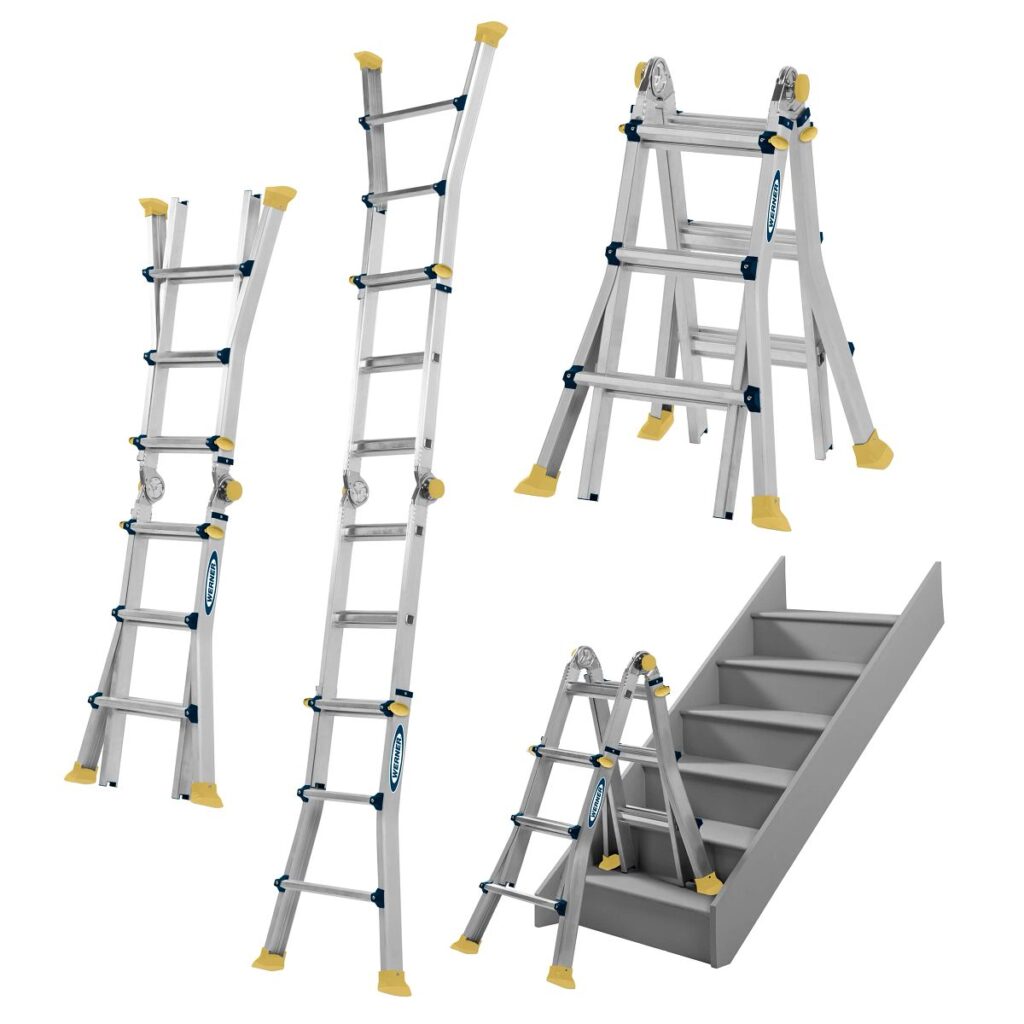 Werner 3 in 1 Telescopic Multipurpose Ladder | Ladders4Sale