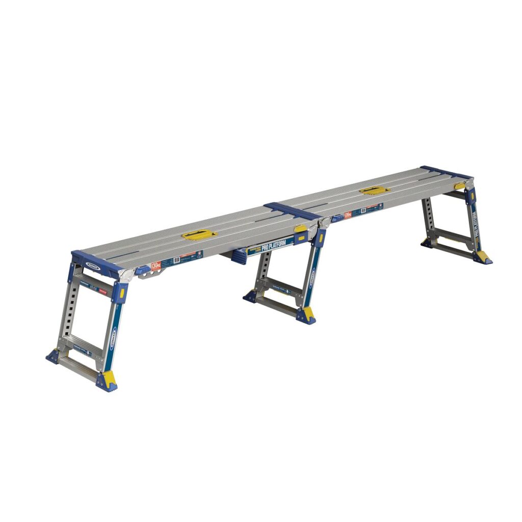 Werner 79024 Adjustable Height Linking Pro Work Platform Ladders4Sale