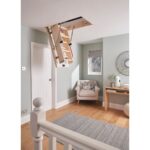 Werner-Eco-S-Line-Timber-Loft-Ladder-34535000_EI_Closed