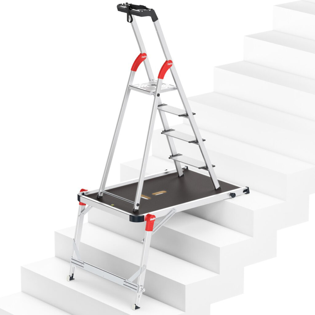 Hailo Bundle TP1 Stairs platform & HAILO L80 ComfortLine 4 Tread