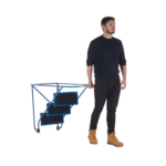 Climb-It-tilt-n-pull-steps-3-tread-blue-in-use-being-used