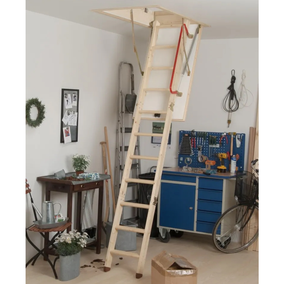 Dolle Clickfix 76G Vario Loft Ladder - Ladders & Access