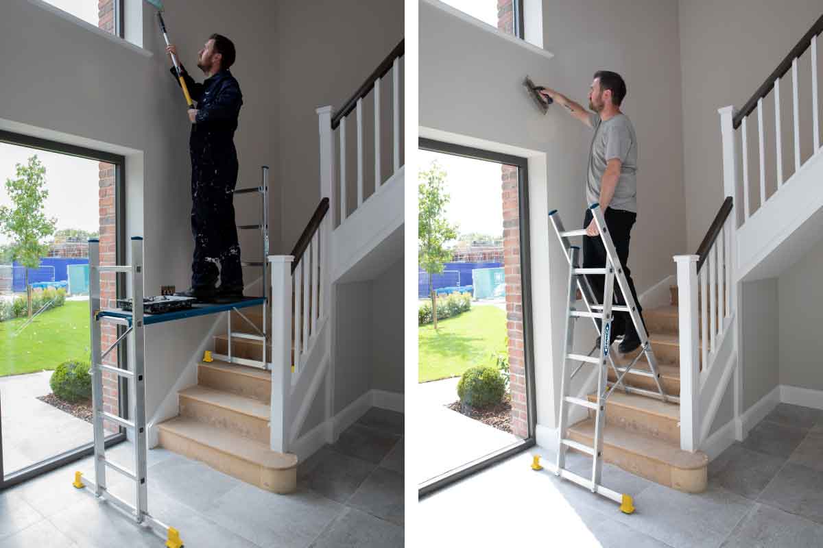 How to Use a Multi-Purpose Ladder on Stairs: A Complete Guide